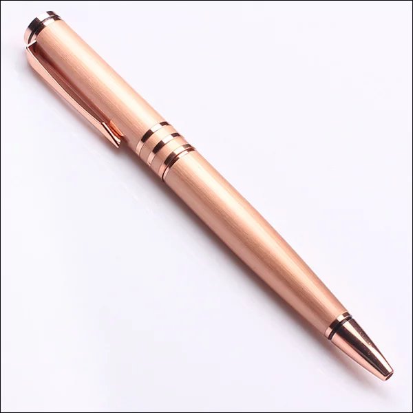 Promotional Twist Action Ballpoint Pens Luxury Metal Ball Pen With Laser Logo yiwu pen
