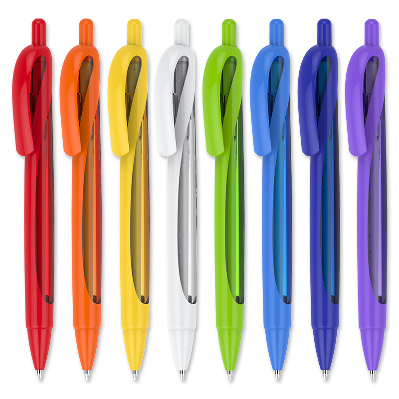 Wingspan Transparent Advertising Pen Exhibition Promotion Logo Pen Plastic By Pen Wholesale Ballpoint Pen Spot Wholesale